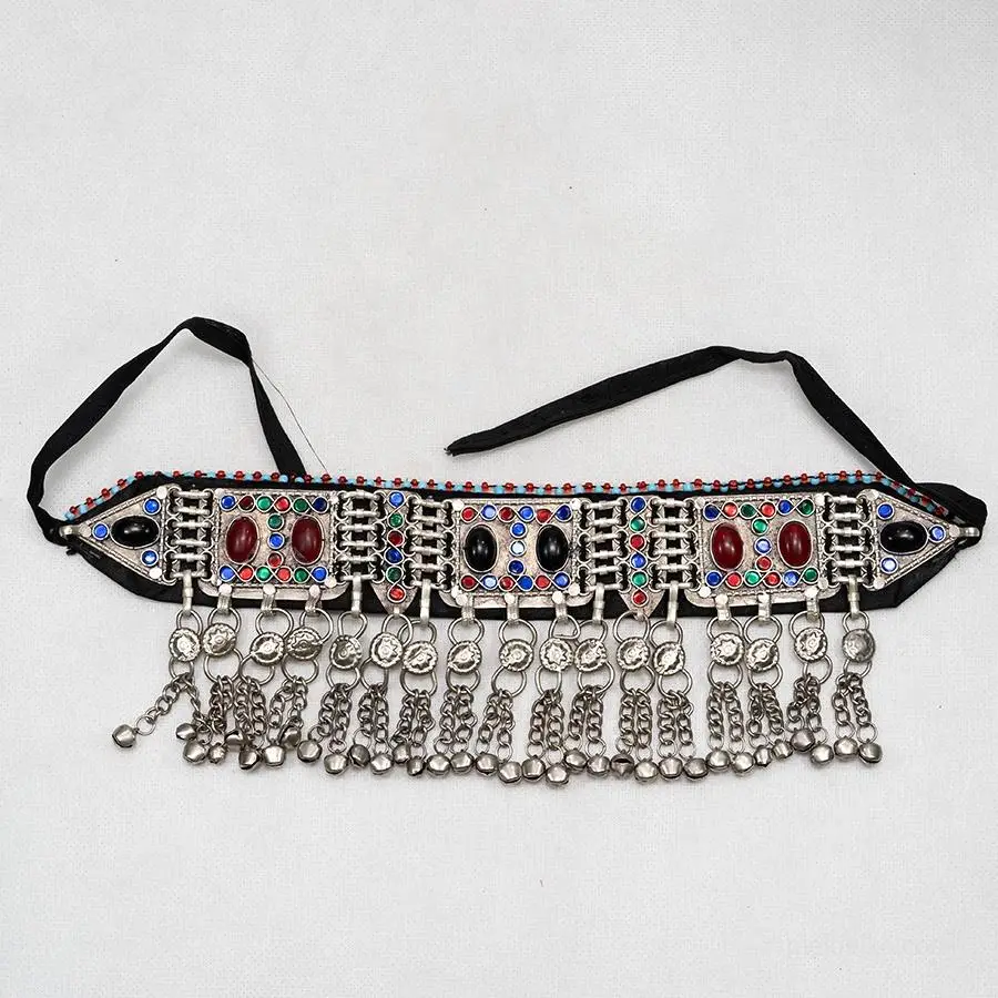 Kolorowy afgański choker