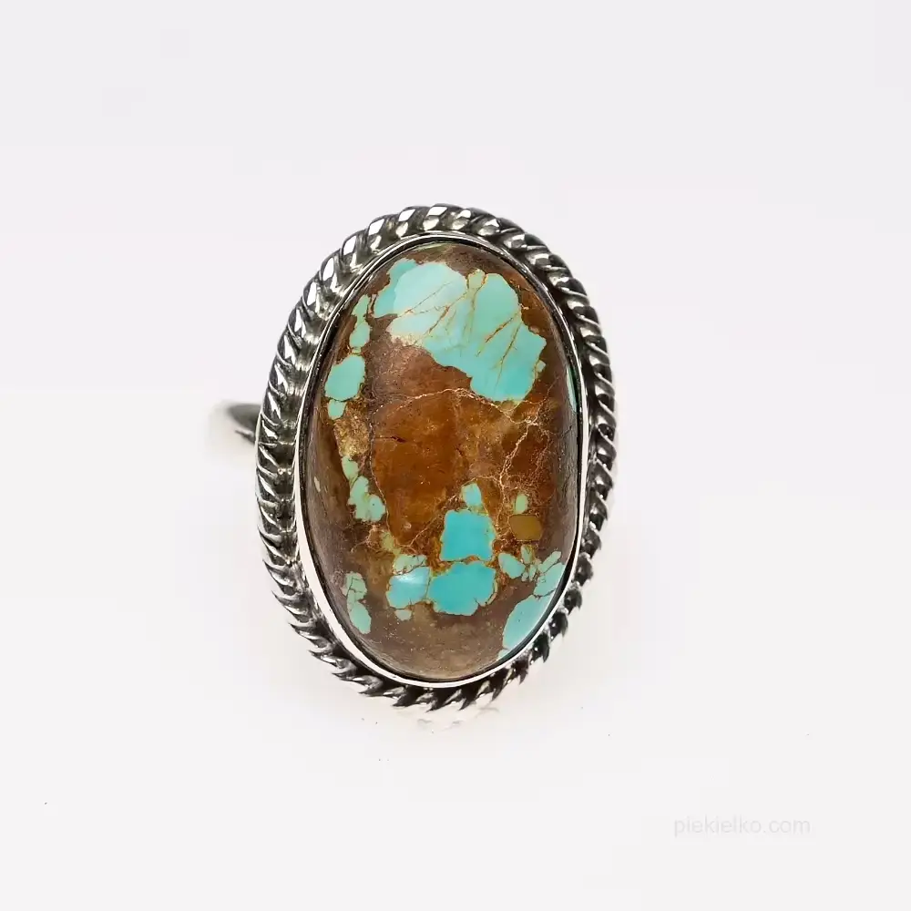 Turquoise in a tribal setting