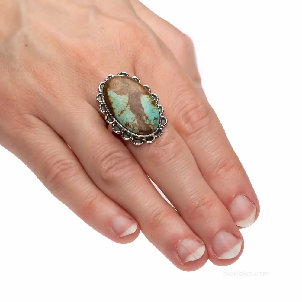 Adjustable silver ring