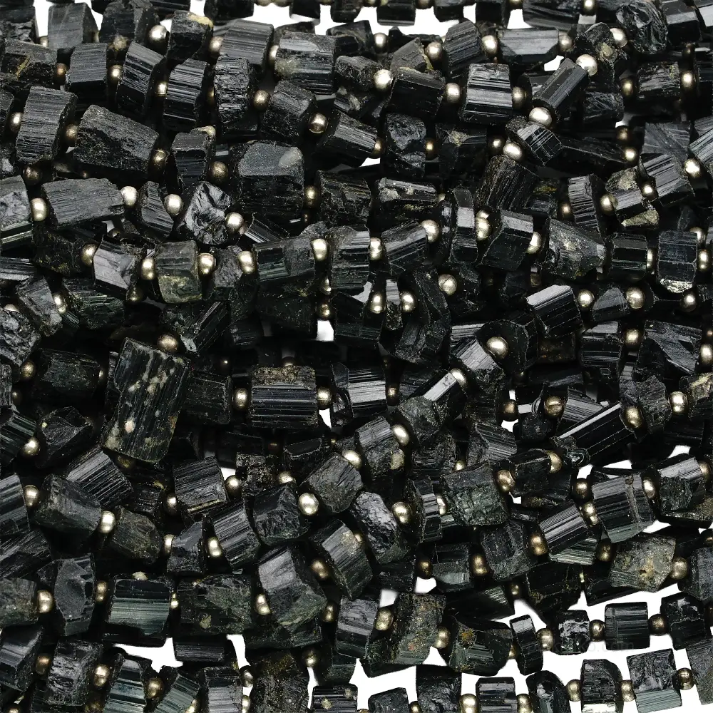 Czarny turmalin rustykalny 0.5 - 2 cm