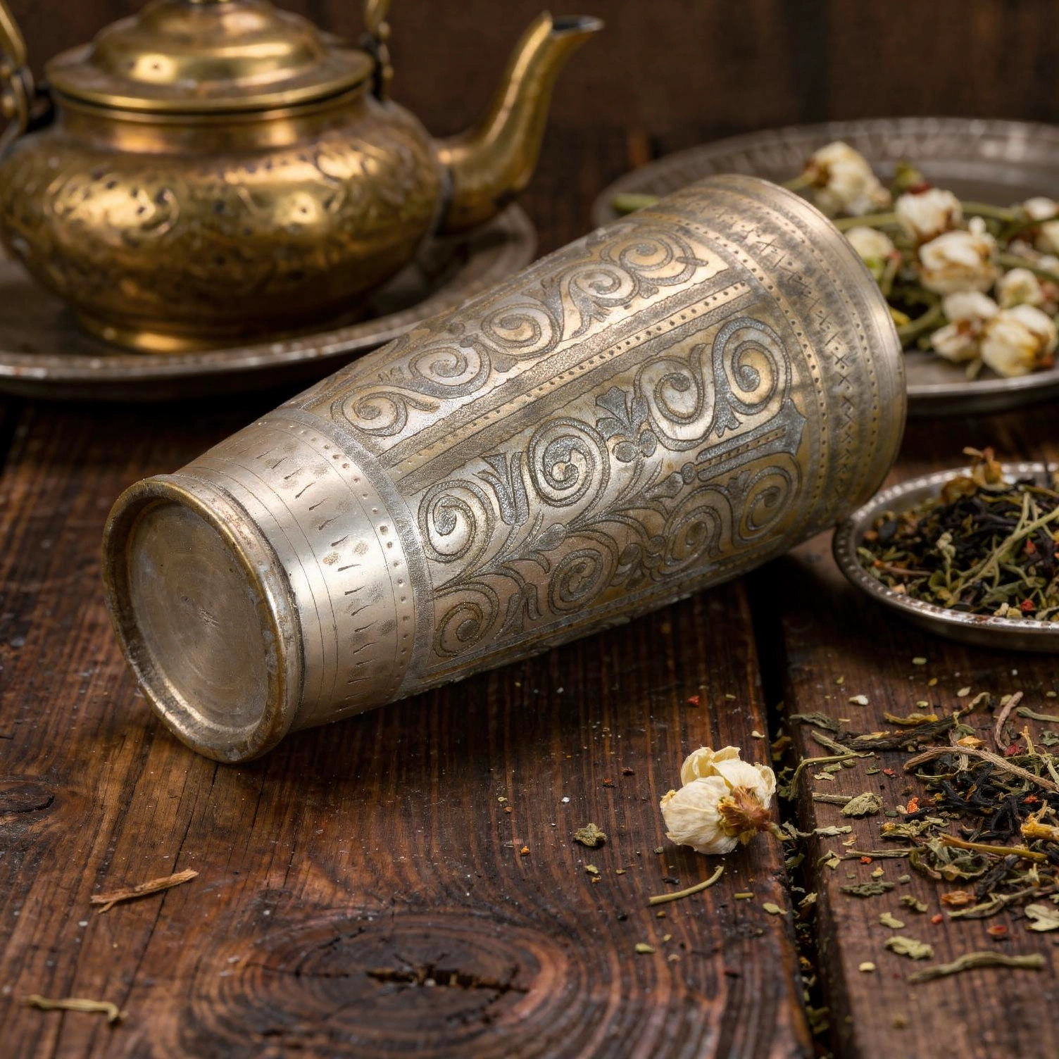 Pakistani lassi cup &ndash; an art enchanted in brass