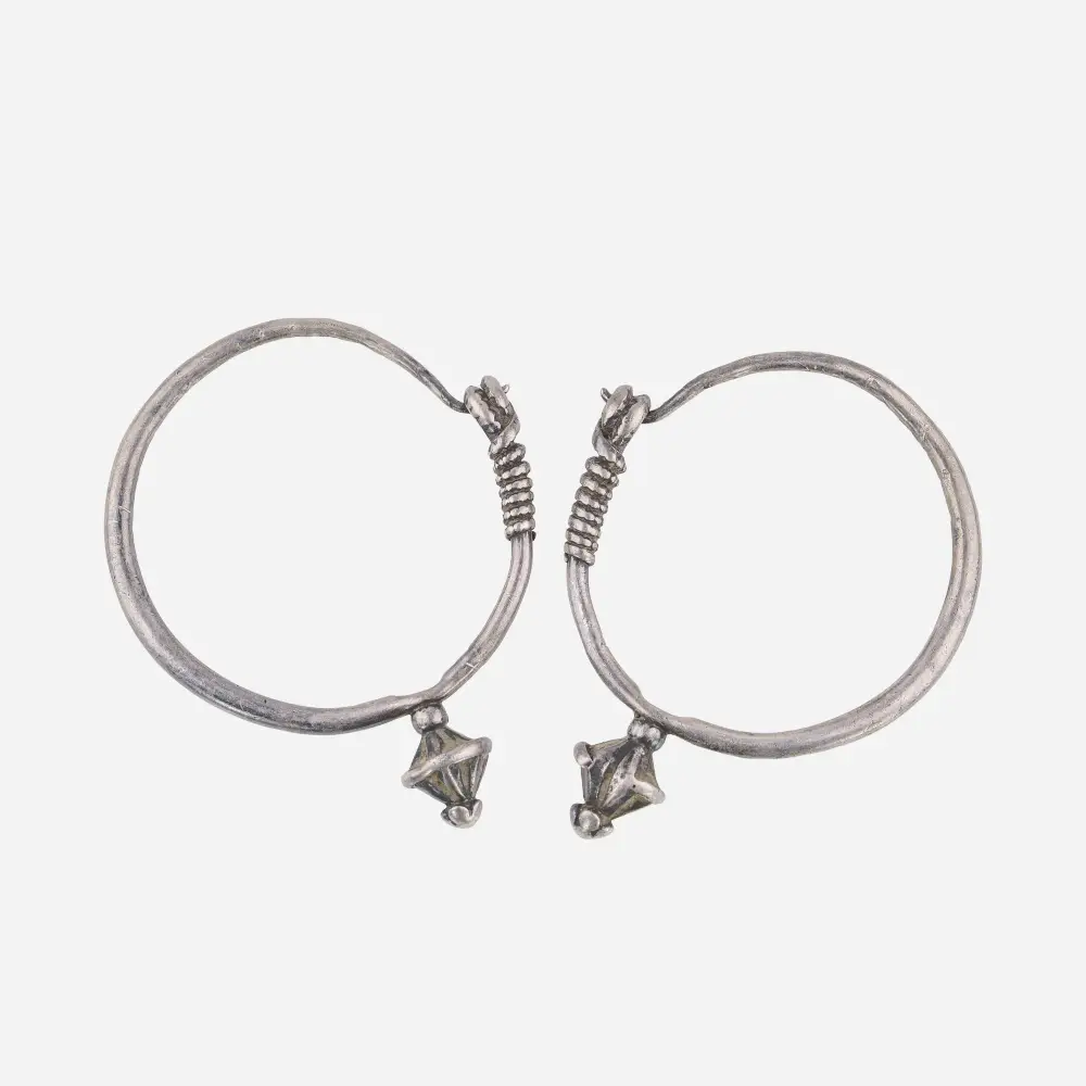 Afghan Nomadic Hoop Earrings
