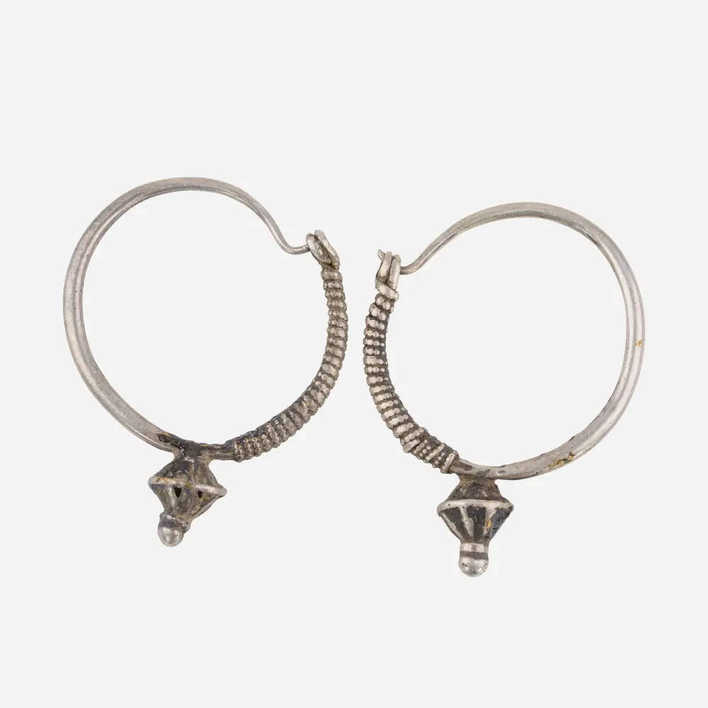 Afghan Nomadic Hoop Earrings