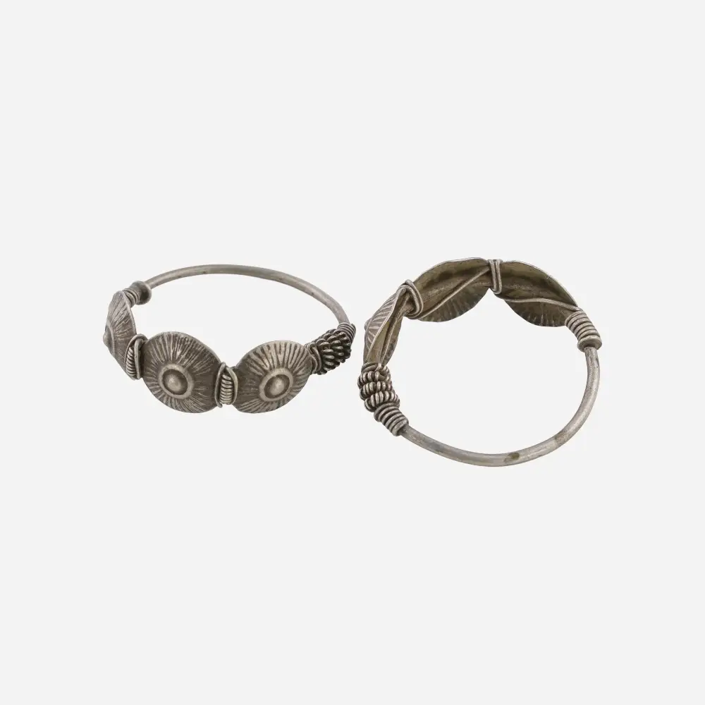 Silver Sun Earrings