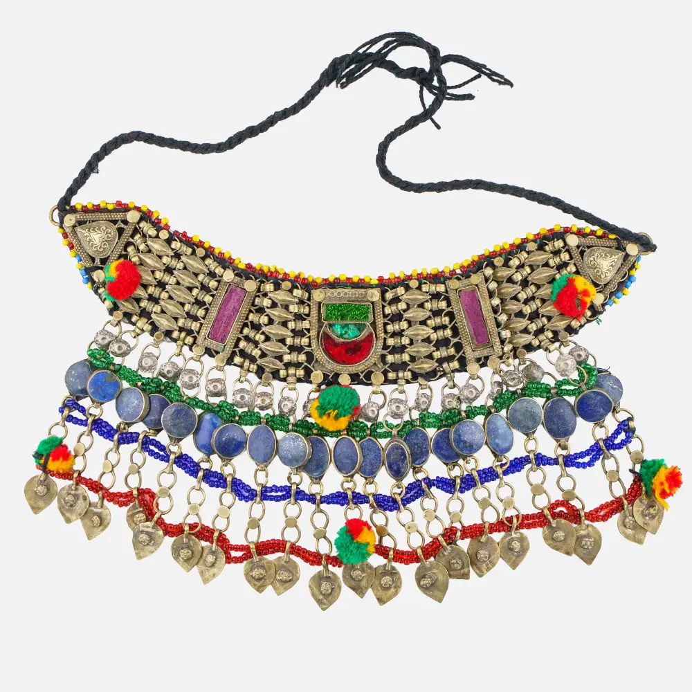 Kuchi Lapis Tribal Choker